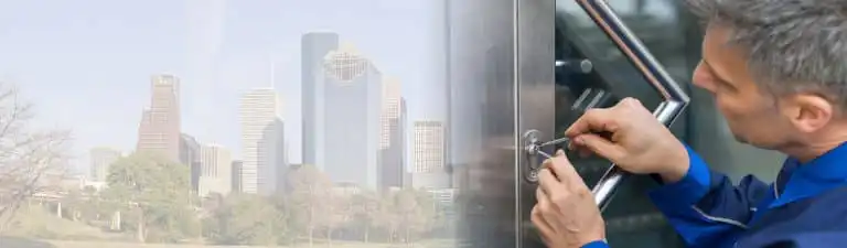 Commercial door service for a Spring, TX business