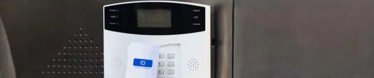 Access control system keypad installed by Sky Lock & Doors Service in Houston, TX