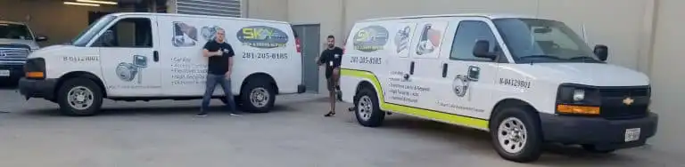 Commercial door work for a Baytown, TX business